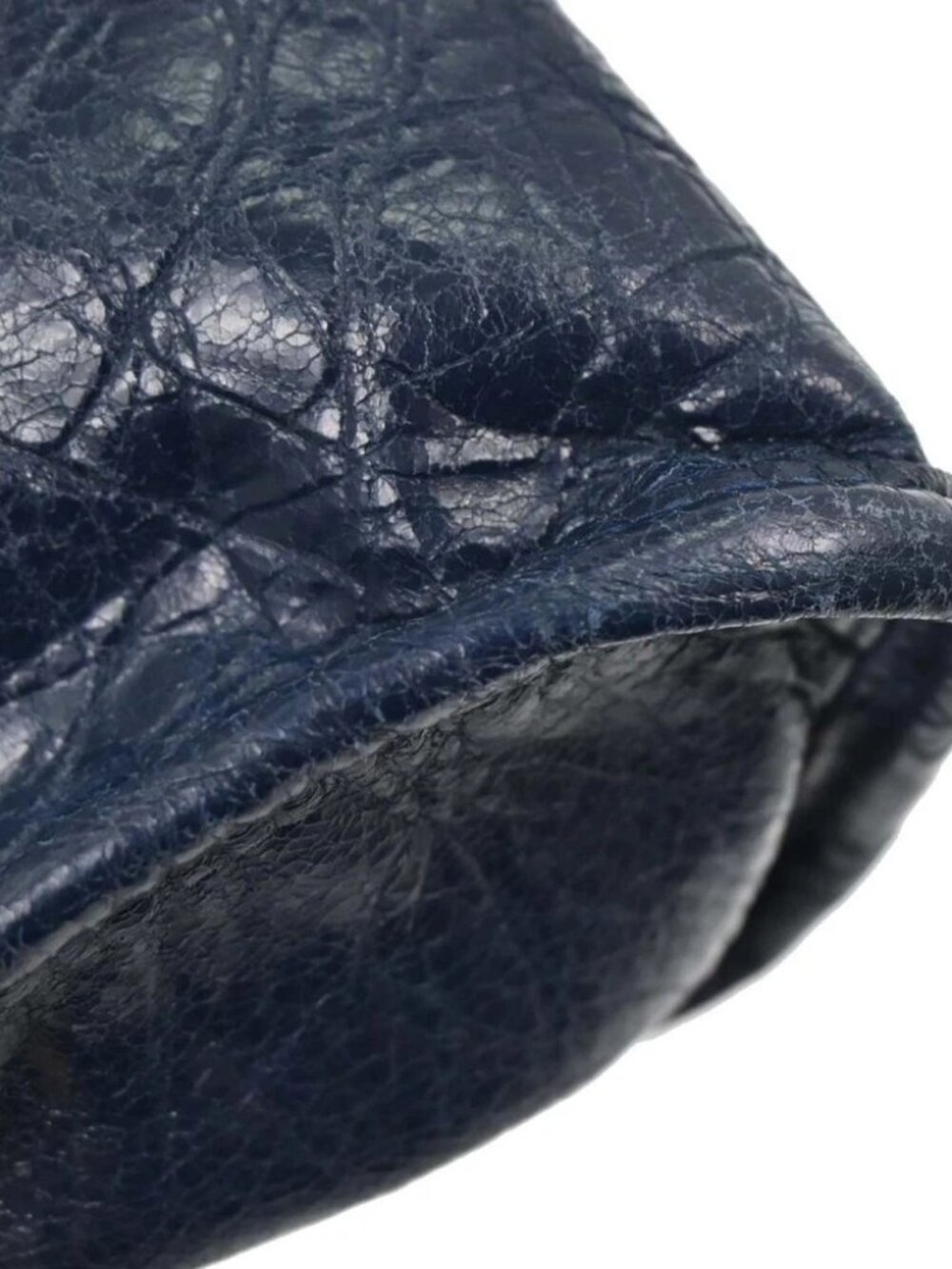 Balenciaga Navy Lambskin Giant City Mini Handbag 309544.4012.C.535269 187217 - Picture 7 of 14